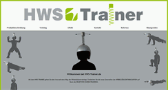 Desktop Screenshot of hws-trainer.de