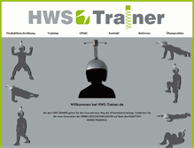 Tablet Screenshot of hws-trainer.de